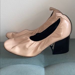 Celine Soft Ballerina Pump Blush Pink